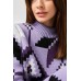 Knitted dress "Mirage" lilac